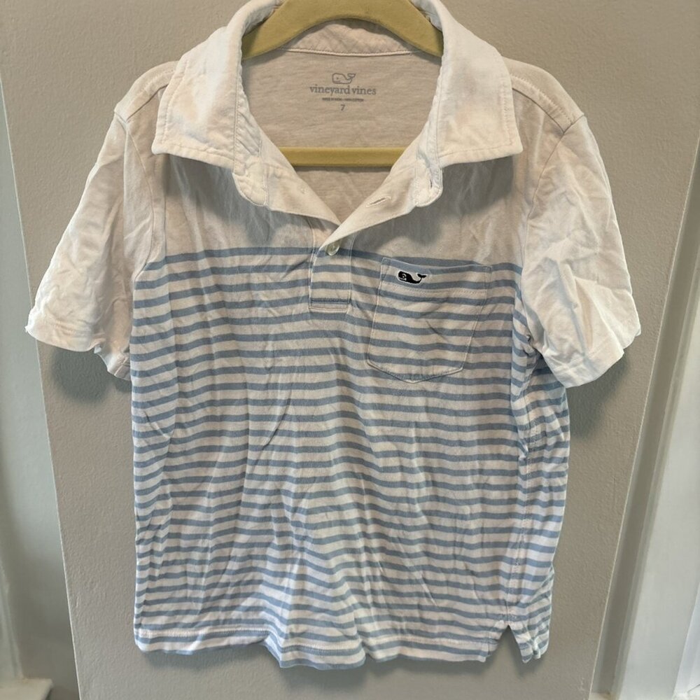 vineyard vines stripe polo 7